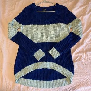 Blue & Grey Sweater